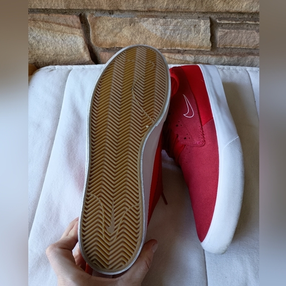 Nike Men's Red Skate Sneakers with White Soles Sb Shane O’Neill_ 11.5 - Picture 4 of 9